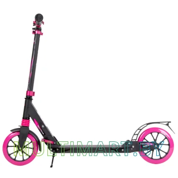 Самокат Tech Team City Scooter 2022 (черный/розовый) картинка 9